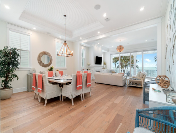 Luxury Bonita Beach Beachfront Vacation Rental with Pool & Gulf Views